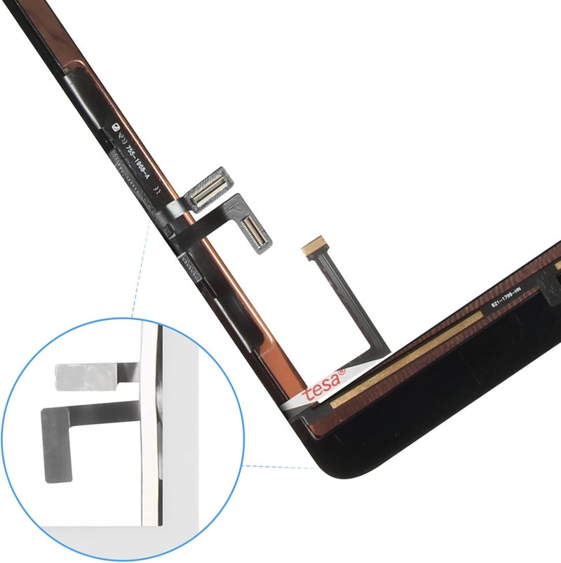 ARSSLY A1822 A1823 Screen Replacement, for iPad 2017 5th Generation Touch Screen 9.7 inch Digiziter Touchscreen Glass Panel with Home Button & Repair Tools (Not LCD) - Image 5